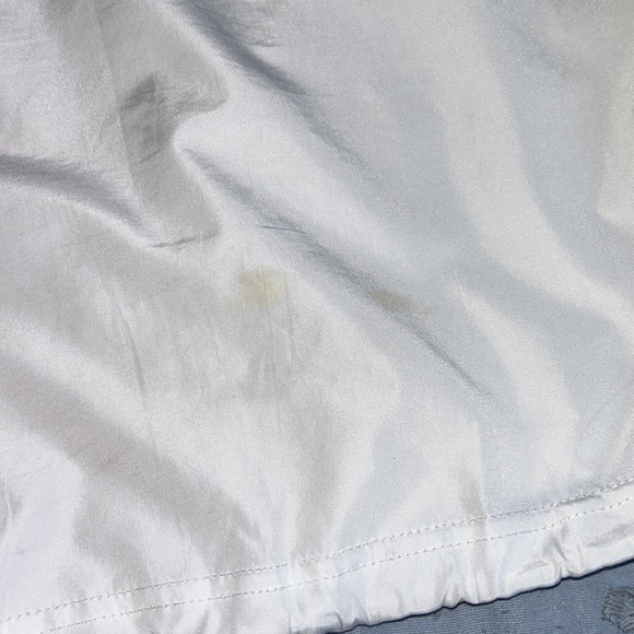 Champion Men’s Windbreaker Drawstring Jacket- Big and Tall Hoodie Anorak- White - Picture 8 of 8